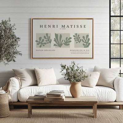 La Gerbe Trio Matisse, reproduction d'affiche dans un cadre