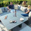 Olli Deluxe Rattan Corner Dining Set - with Rising Table-724601441