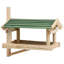 Stansfield Wood Hanging Hopper Bird Feeder