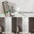 30-31.9 in. W x 72 in. H Frameless Bi-fold Shower Doors with Clear SGCC Tempered Glass-105844321