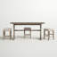 Avalynn 3 - Person Trestle Dining Set-1864075573