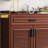 Walnut Aluminium alloy Shoe Storage