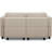 Modular Loveseat Sofa With Two Ottomans-573707038