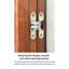 Medieval-Style Tang-Style Wooden Three-Fold Engraved Full-Length Mirror