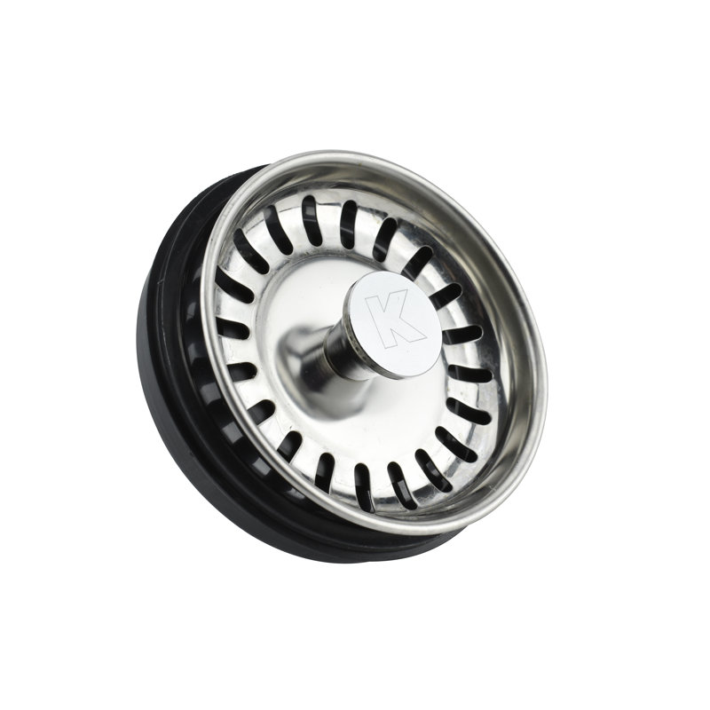 Basket Strainer, Polished Chrome