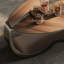 Brun noisette + argent + bois manufacturé blanc crème + table basse en acier inoxydable-109242662