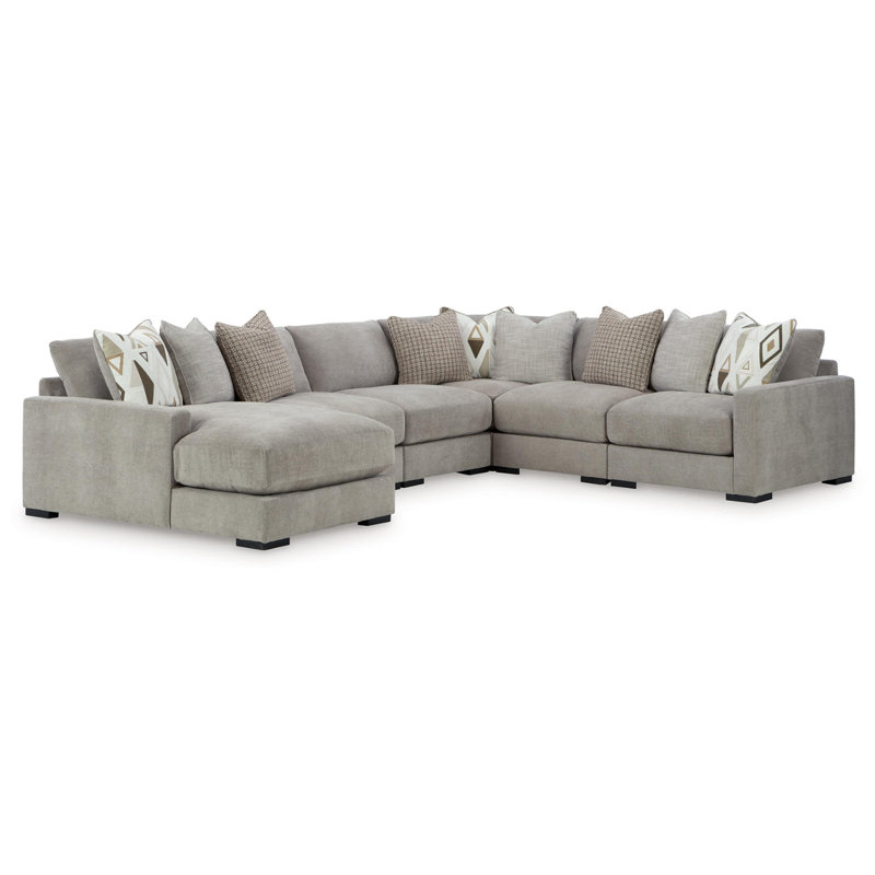 Kazuko 6-Piece Sectional With Chaise