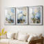 FLORAL Series CXV - reproduction sur mesure encadrée de qualité supérieure - 3 pièces-951284665-951284670
