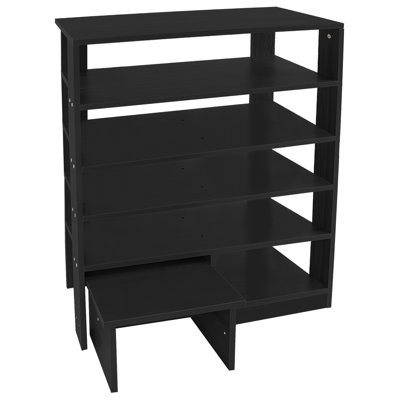 16 Pair Shoe Rack