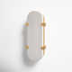 Alister Single Light Dimmable LED Flush Mounted Sconce