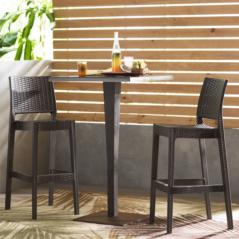 Tabouret de bar 29,5 po Mcgruder, Brun