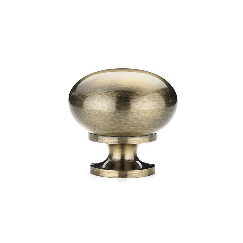 Poignée champignon Expression de 1 1/4 po de diamètre, Antique English
