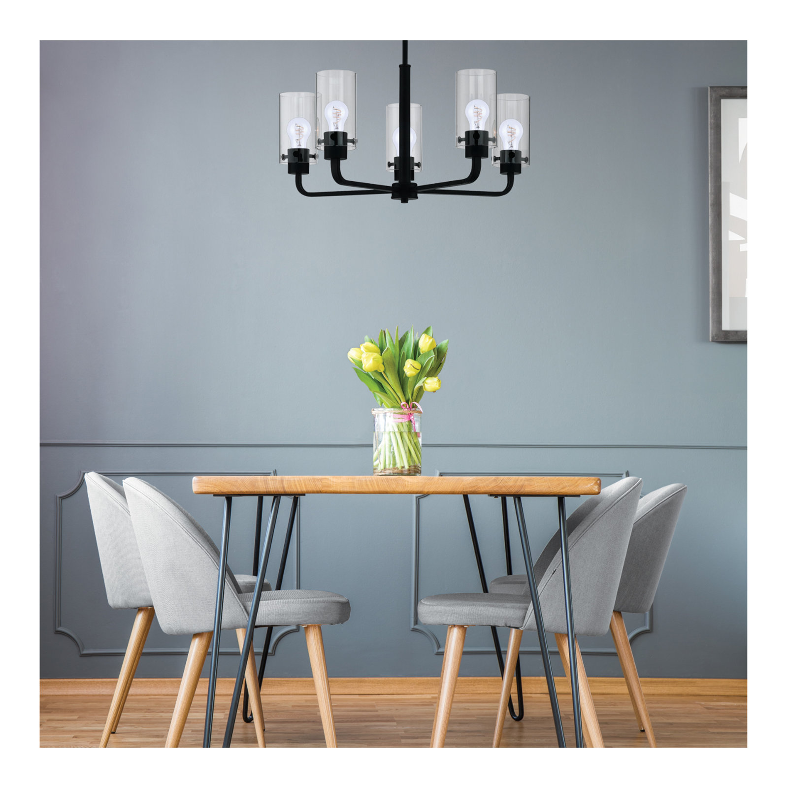 Deena 4W A15 LED Clear Bulb - 3000K, 3000 Kelvins