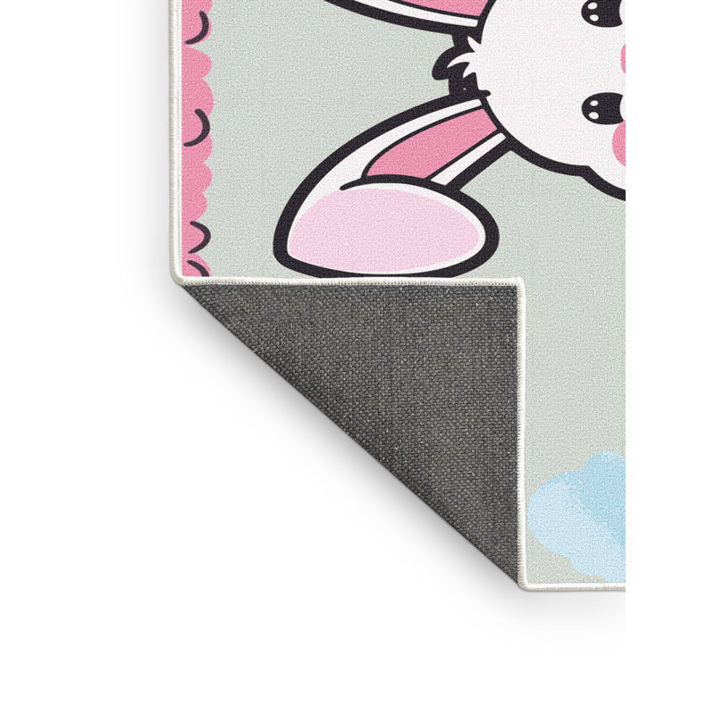 Tapis de vacances de Pâques The Holiday Aisle®, Rectangle de 5 pi x 8 pi
