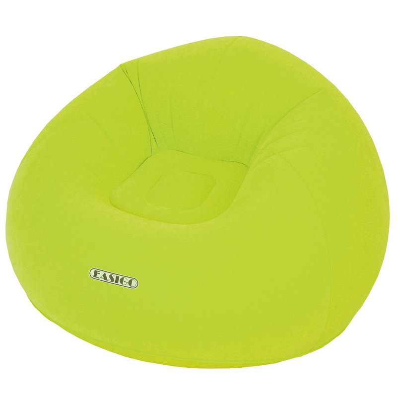 Canapé gonflable simple 41 "rond" Easigo "41", Vert lime