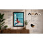 Poolside Summer Modern - Framed Print-674529502-674529490