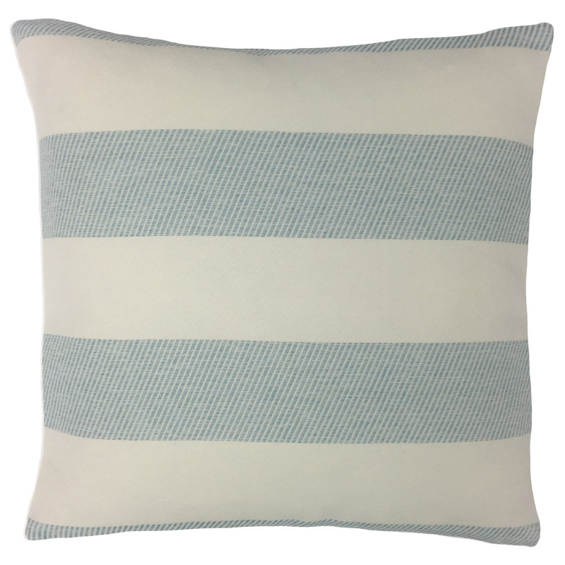  Coussin d'extérieur Feather, 18 po x 18 po, Bleu ciel