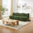 30.7'' W Set of 2 Upholstered Tufted Armless Accent Slipper Chairs, Modular Lounge Chair Set For Living Room Bedroom Apartment-996433163