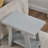 Contemporary Shelf Side Table in Gray