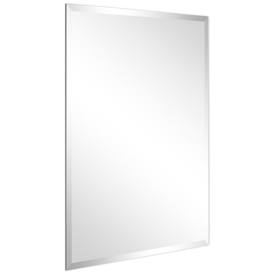 Daytona Beveled Frameless Accent Mirror Orren Ellis 