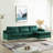 Shannon Velvet Sectional Sofa With Chaise-1400773136