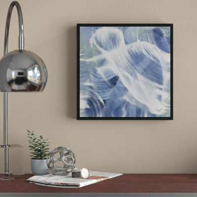 « blue aura ii », peinture sur toile
