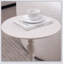 Table basse vintage en métal, table de bout ronde pour petits espaces, table de chevet ou table d'appoint durable et élégante