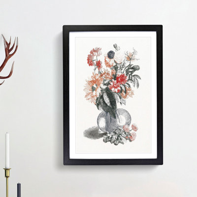 Pretty Flowers by Johan Teyler - Picture Frame Painting Print