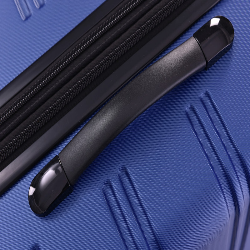 Ensemble de valise à roulettes 3 pièces avec serrure TSA 20 "24" 28 "En stock, Blue