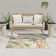 Clemencio 2'8" x 4' Ivory Green Modern Rug