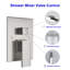 Pomme de douche murale 12 po avec douchette à pluie 12 po-59390483