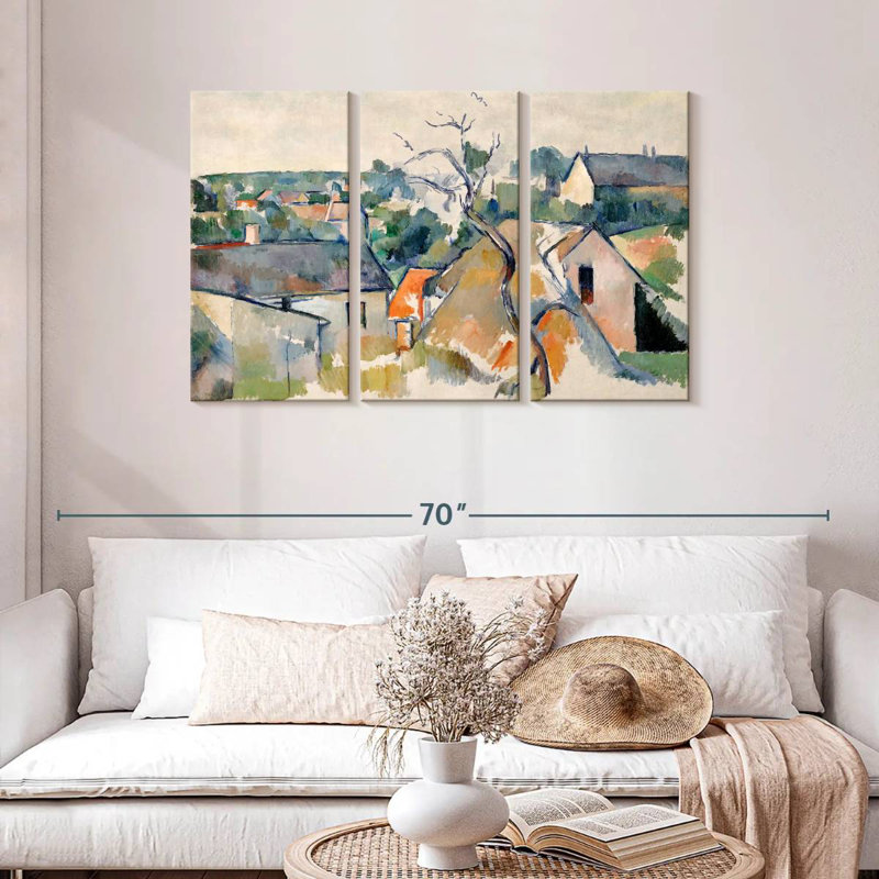 Avery Rooftops, 28" H x 45" W