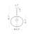 Alvis 3 - Light Globe Chandelier