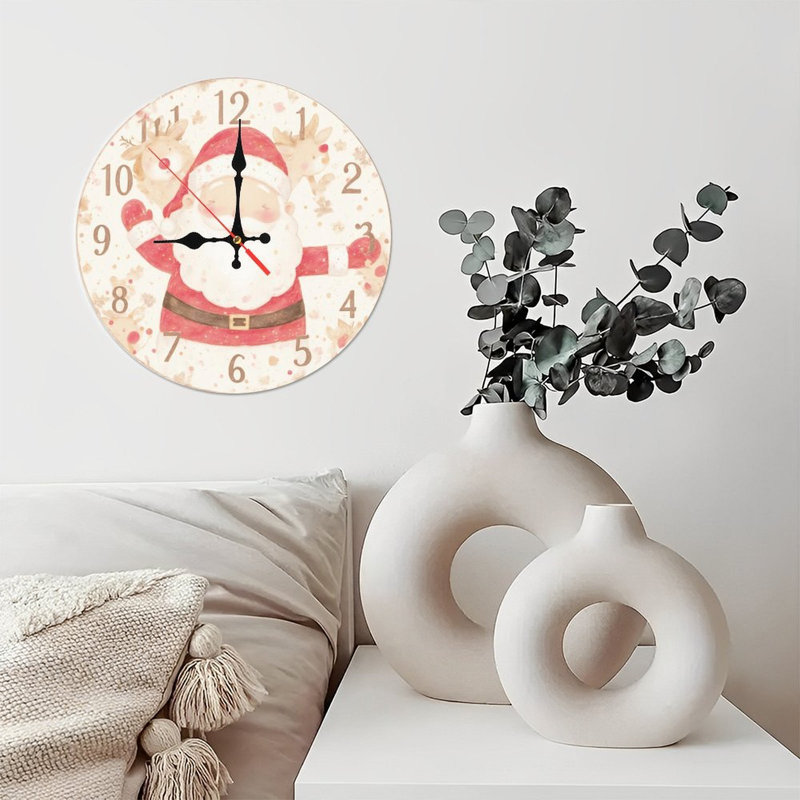 Horloge festive-pain d'épices-maison