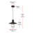 Mariners 1 - Light Black Single Pendant-2036513495