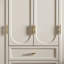 Garde-robe moderne simple de couleur unie-110440382