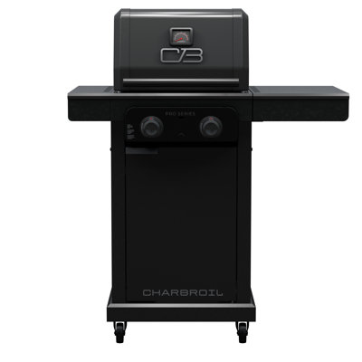 Barbecue au propane infrarouge à 2 brûleurs Charbroil Pro Series, noir mat