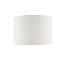 Castonguay 20cm H Linen Drum Lamp Shade in White