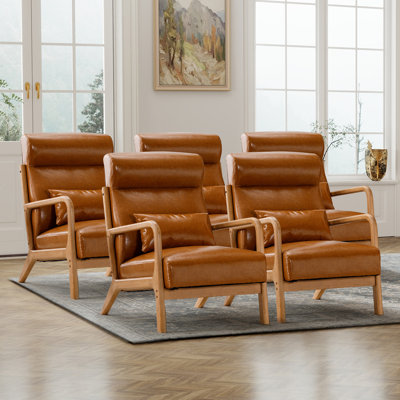 Ensemble de 5 chaises d'appoint Osias
