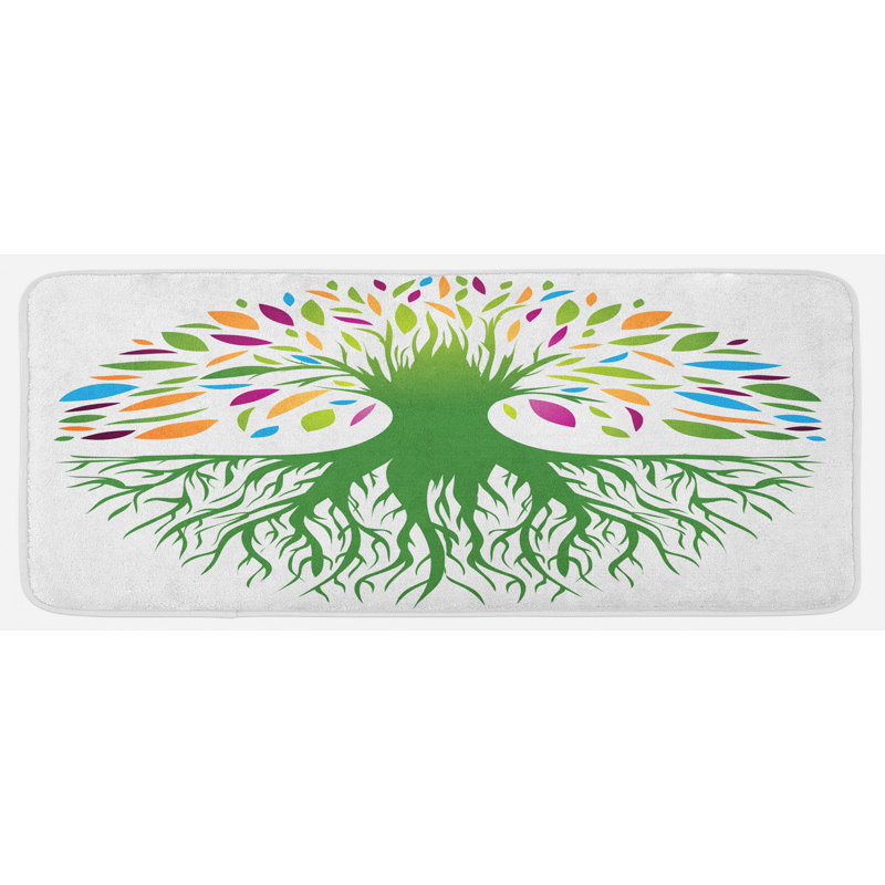 Tapis de cuisine arbre de vie