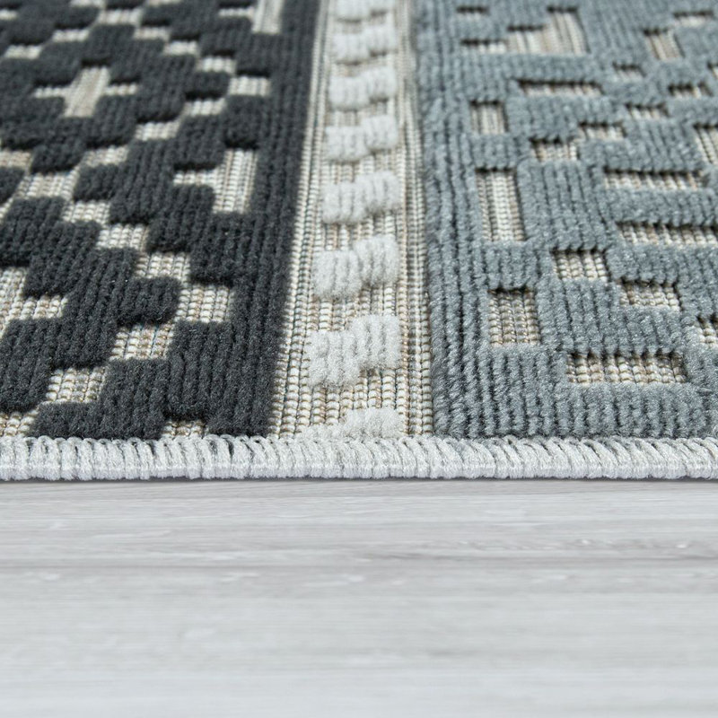 Wiest Ikat Indoor / Outdoor Area Rug, Rectangle 200 x 290cm