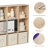 9-Cube Bookcases, Closed Back Bookshelf Storage Unit, Style Cabinet for Living Room Bedroom Office-916077978-916077979