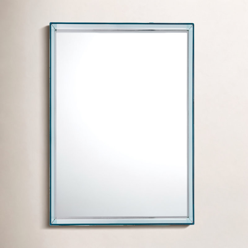 Only Me Wall Mirror, Azure, 27.56" x 19.69"