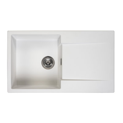 Amsterdam 10 PW - Designer single bowl granite sink