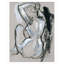 Onyx Gestures I par Wood, reproduction d'art encadrée-681581077-681581068