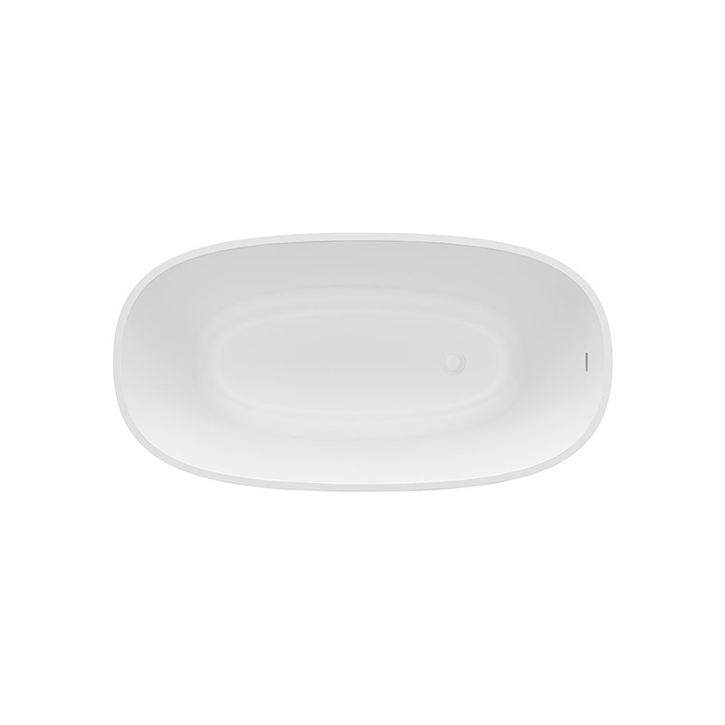 Acquabella -  James - Soaker  Tub - White/Gloss - 59X30.75X22.5