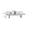 Table basse noire en bois massif-700161614