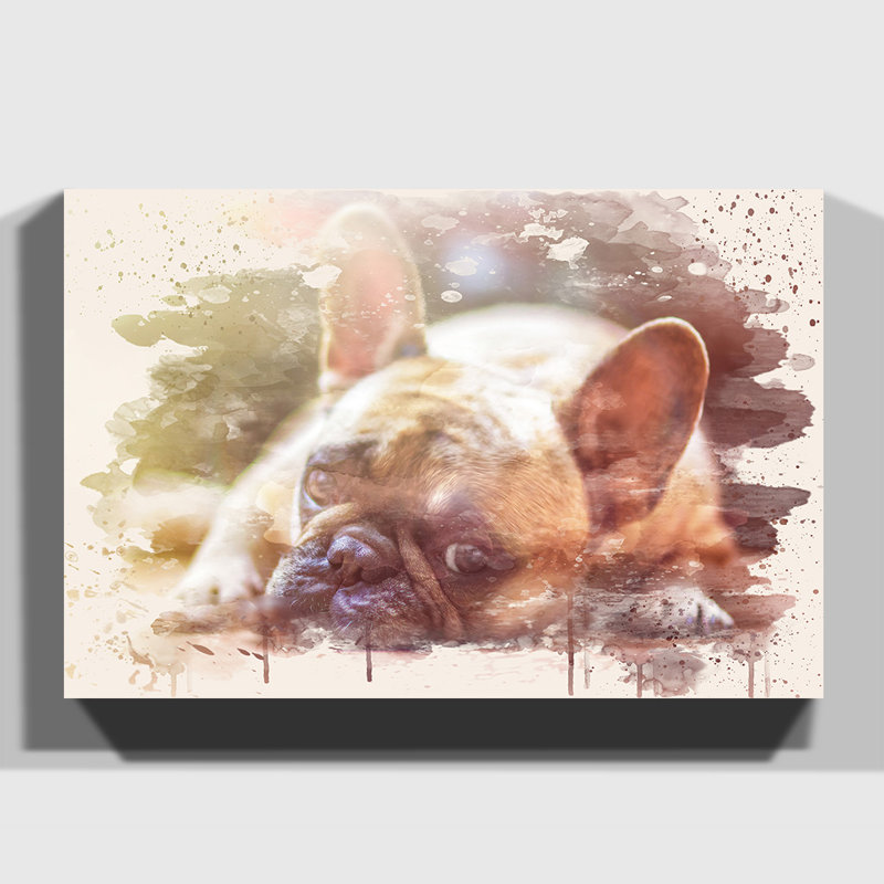 Wrapped Canvas Painting, 35cm H x 50cm W