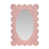 Woven Rattan Painted Pink