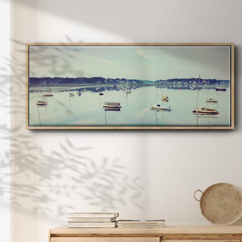 Cape Ann Marina - toile encadrée, H 8 po x l 20 po